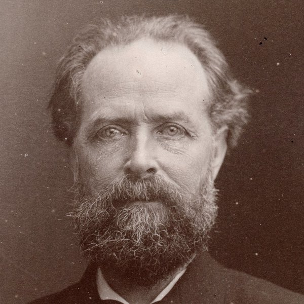 Élisée Reclus na portrétu fotografa Nadara z roku 1889