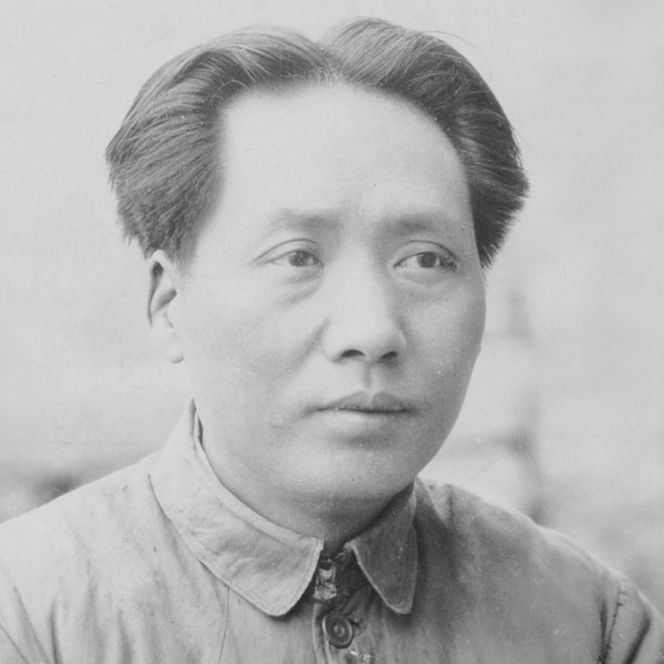 Mao Ce-tung v Jen-anu na fotografii z doby kolem roku 1937