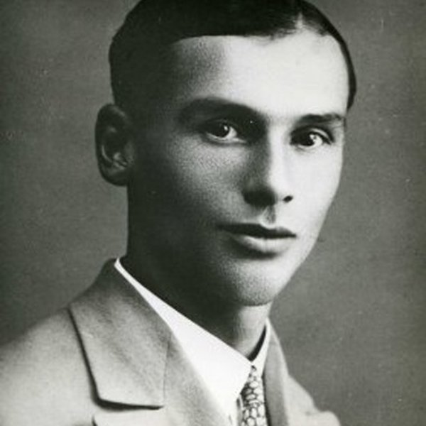 Novinář a filozof Záviš Kalandra na portrétu z mládí, pořízeném před rokem 1928